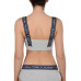 Dámská podprsenka Tommy Hilfiger Grey Heather Bralette šedá