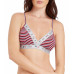 Dámská podprsenka Tommy Hilfiger Triangle Bralette Stripe Multicolor proužkovaná