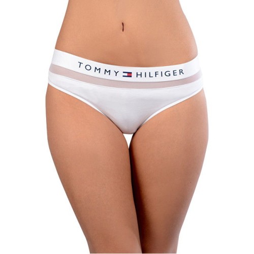 Dámské kalhotky Tommy Hilfiger Sheer Flex Bikini bílé