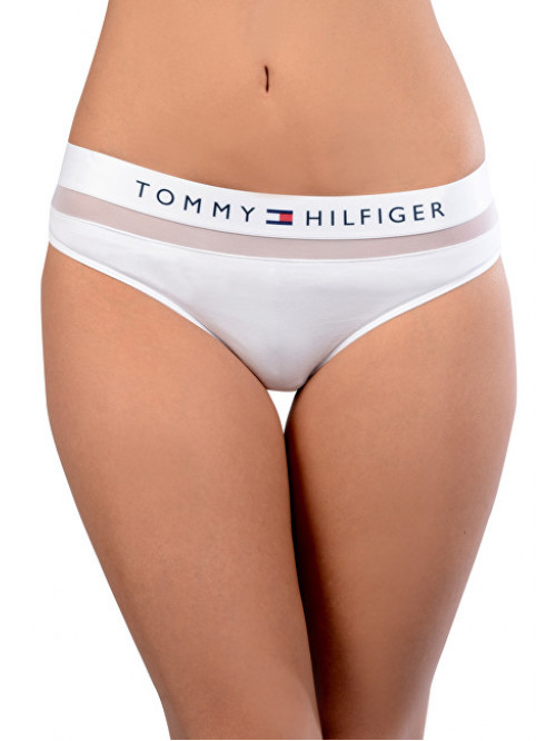 Dámské kalhotky Tommy Hilfiger Sheer Flex Bikini bílé