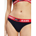 Dámské kalhotky Tommy Hilfiger Contrast Waistband Bikini modré