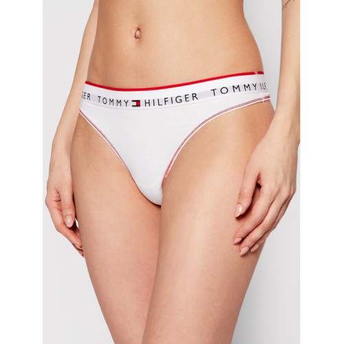 Dámská tanga Tommy Hilfiger Thong bílá