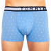 Pánské boxerky Tommy Hilfiger Organic Cotton světlemodré, modré, oranžové 3-pack