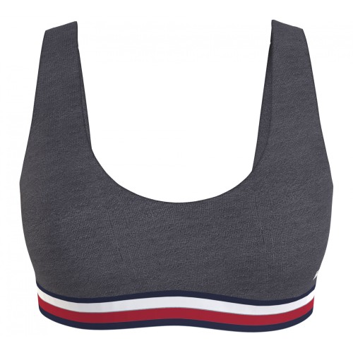 Dámská podprsenka Tommy Hilfiger Modern Signature Tape šedá