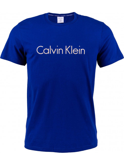 Pánské tričko Calvin Klein SS Crew Neck tmavomodré