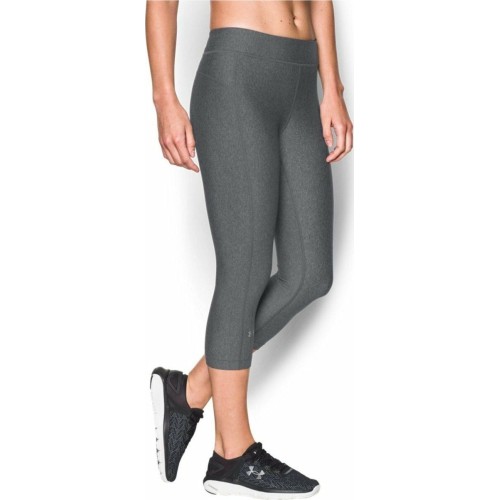 Dámské kompresní 3/4 legíny Under Armour HG Capri šedé Dámské kompresní 3/4 legíny Under Armour HG Capri šedé