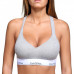 Dámská sportovní podprsenka Calvin Klein Bralette Lift Šedá
