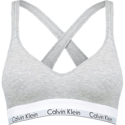 Dámská sportovní podprsenka Calvin Klein Bralette Lift Šedá
