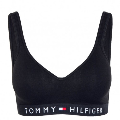 Dámská sportovní podprsenka Tommy Hilfiger Bralette Lift černá