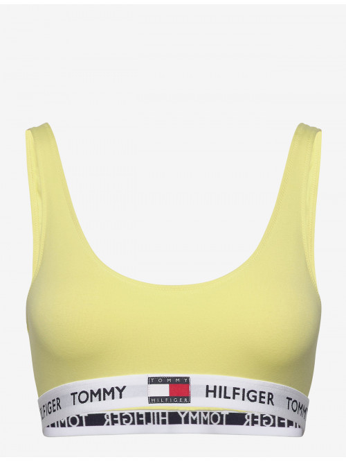 Dámská podprsenka Tommy Hilfiger Logo Underband žlutá