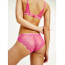 Dámské kalhotky Tommy Hilfiger Nylon Lace Print Briefs růžová