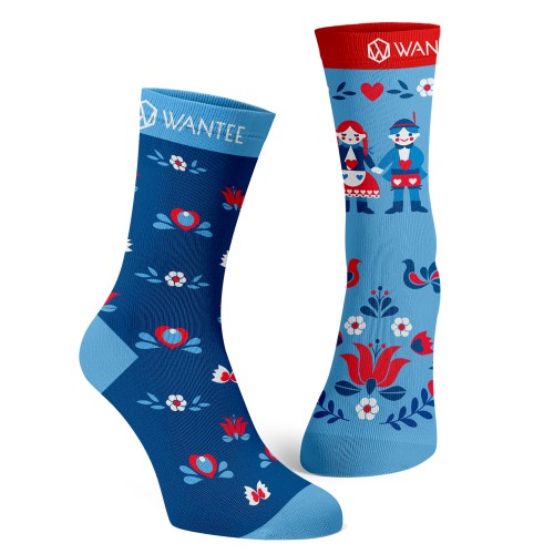 Ponožky Folk Love Wantee Ponožky Folk Love Wantee
