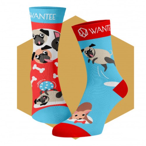 Dětské ponožky Hraví Pejsci Wantee