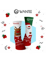 Dětské ponožky Veselý Santa a Šťastný Sob W...