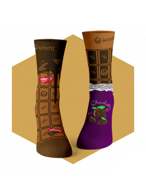 Ponožky Čokoláda Wantee