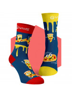 Ponožky Crazy Pizza Wantee
