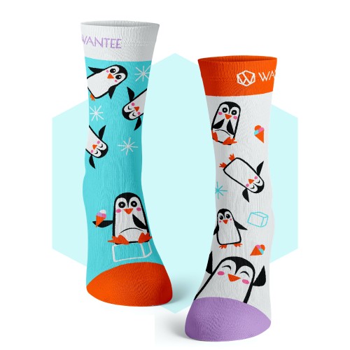 Ponožky Veselí Tučňáci Wantee Ponožky Veselí Tučňáci Wantee