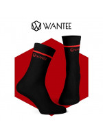 Ponožky Basic Black and Red Wantee