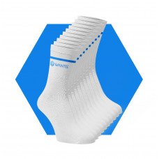 Ponožky Basic White and Blue Wantee 10-pack