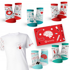 Dámský Set Medical Wantee 6-pack kotníkový