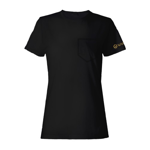 Dámské Tričko Pure Black Wantee černé Dámské Tričko Pure Black Wantee černé